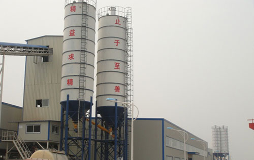 HZS90 mixing plant, used for pipe sheet production line of Guotong Shareholding