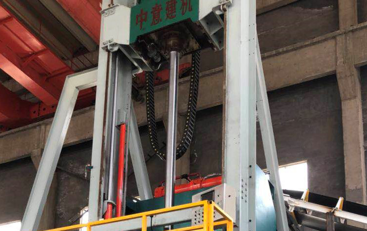 Radial extrusion pipe making equipment used in Qingdao three Xin Technology