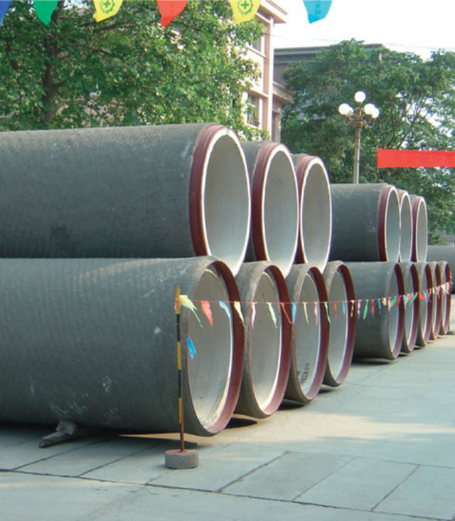 大连1200 PCCPL prestressed steel tube concrete pipe