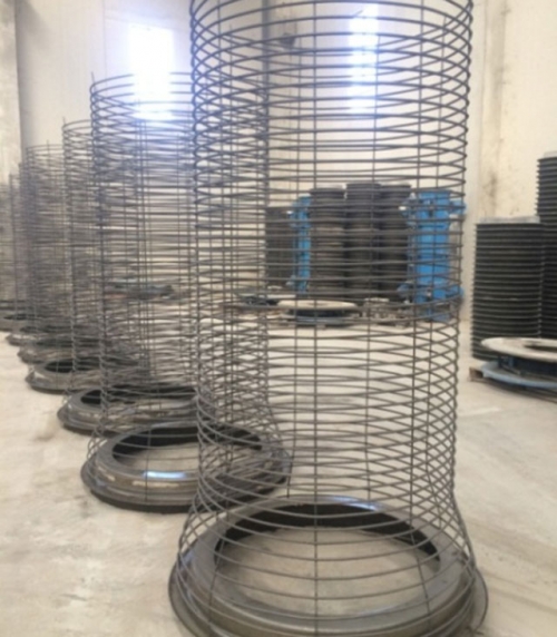 日照Steel cage for radial extrusion equipment
