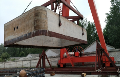 Pipe jacking hanger for Yangzhou Zhongyi production site